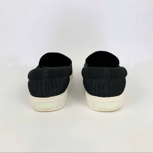 Aldo Women's Black Knit Platform Slip On Sneakers - Picture 2 of 8